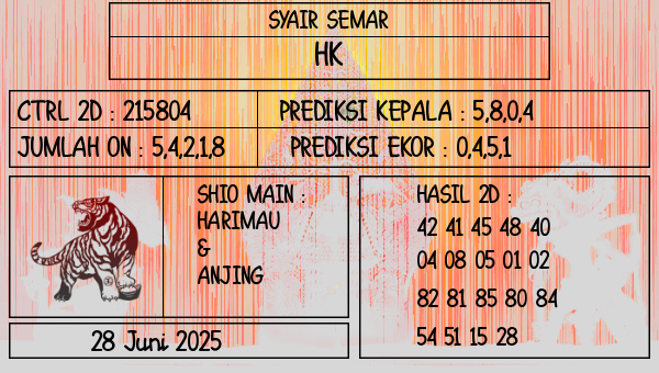 SYAIR SEMAR - HK