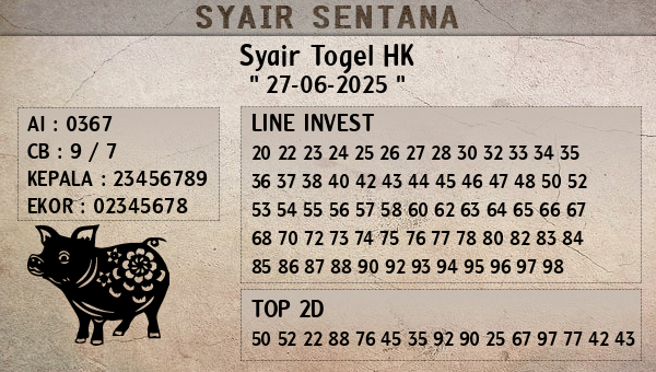  - Syair Togel HK
